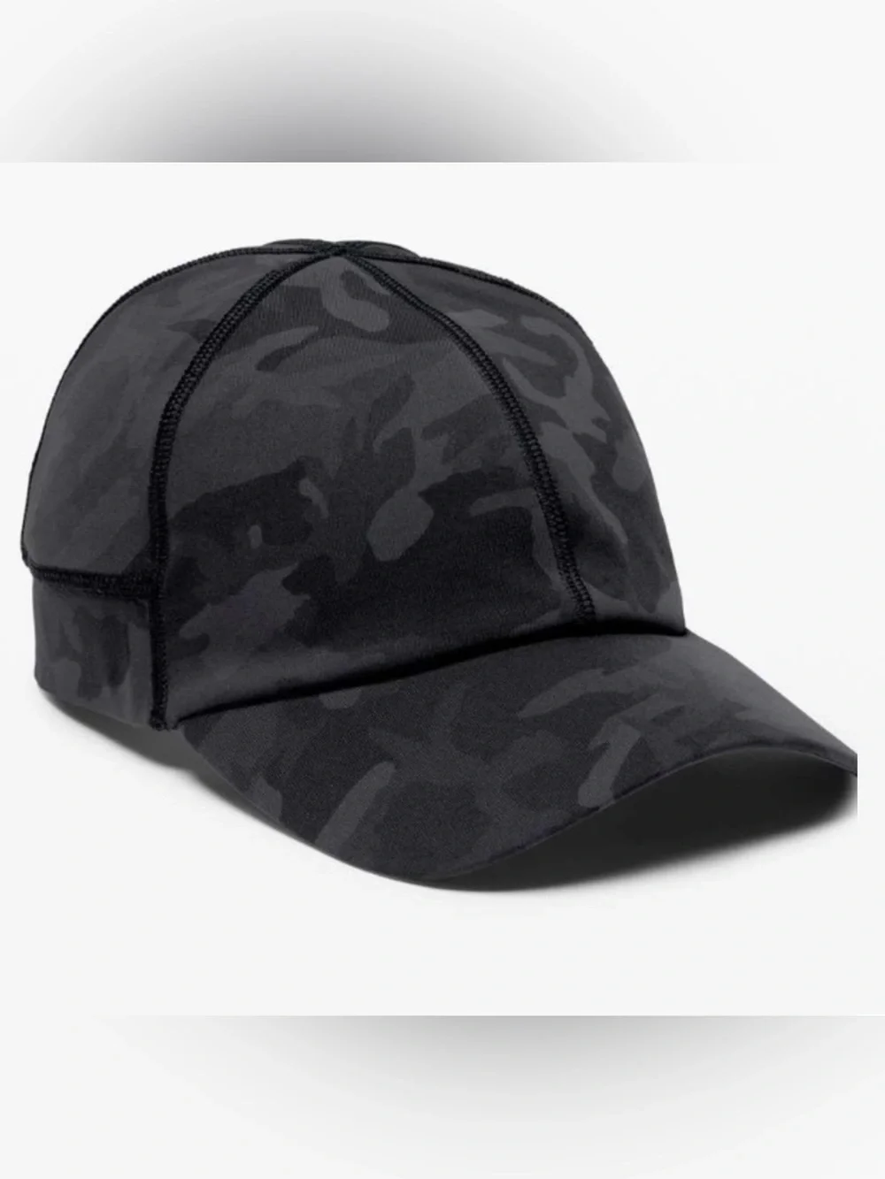 lululemon Black camo hat Performance Tag Detail